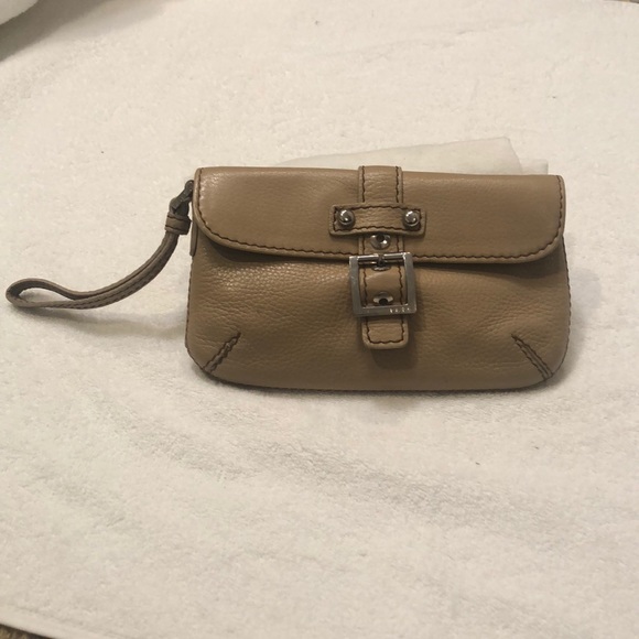 Rafe Handbags - Rafe clutch/wristlet handbag beige